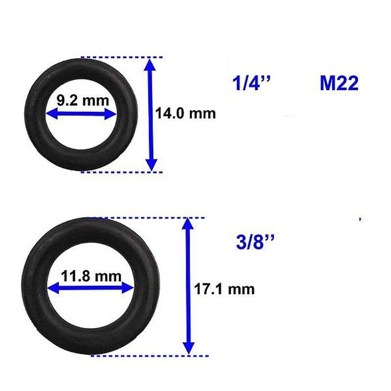 O-ring kit for QD 3/8
