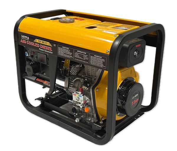 Dieselaggregat 7000Watt - 1 fas 230V